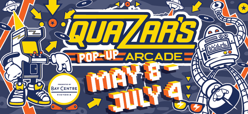 Pop-up arcade May 8 - July 4